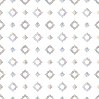 Soyut geometrik şekilli kusursuz desen