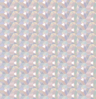 Geometrik süslemeli vektör deseni. Kusursuz tasarım dokusu.