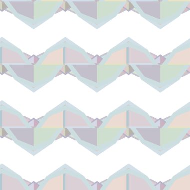 Geometrik süslemeli vektör deseni. Kusursuz tasarım dokusu 