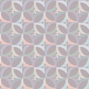 Geometrik süslemeli vektör deseni. Kusursuz tasarım dokusu 