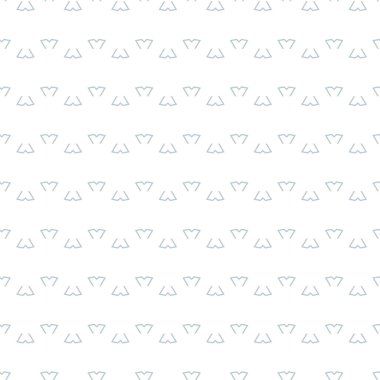 Geometrik yinelenen süs vektör deseni. Pastel tonları olan kusursuz tasarım dokusu