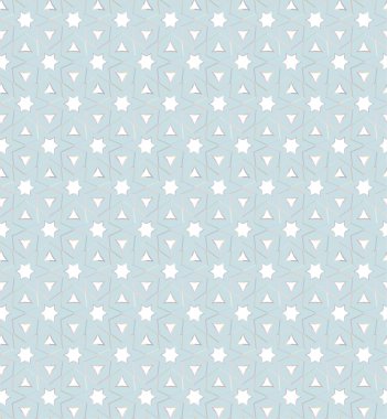 Geometrik süslemeli vektör deseni. Kusursuz tasarım dokusu.