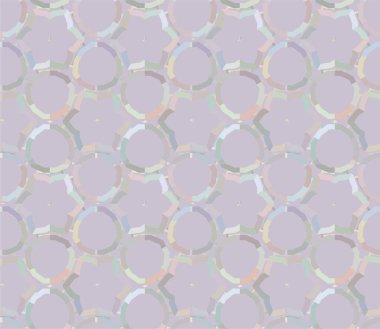 Soyut geometrik şekilli kusursuz desen