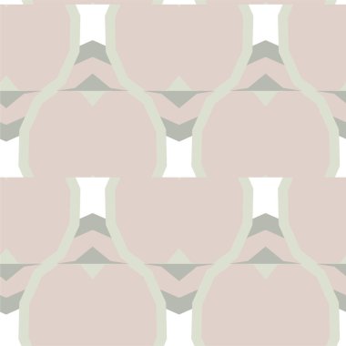 Soyut geometrik şekilli kusursuz desen