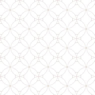 Geometrik süslemeli vektör deseni. Kusursuz tasarım dokusu