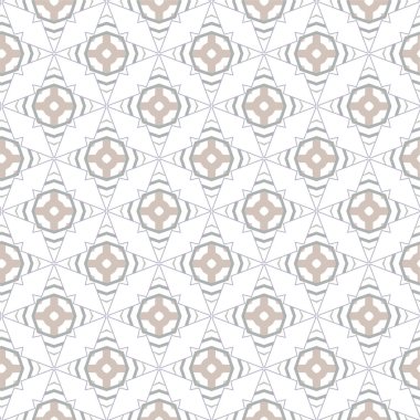 Geometrik süslemeli vektör deseni. Kusursuz tasarım dokusu.