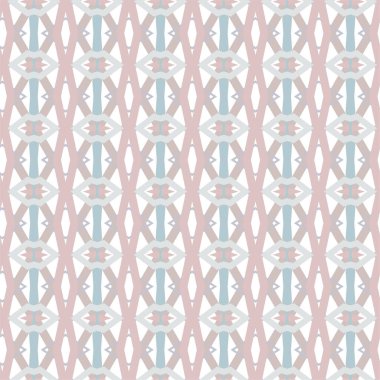 Geometrik süslemeli vektör deseni. Kusursuz tasarım dokusu.