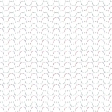 Geometrik süslemeli vektör deseni. Kusursuz tasarım dokusu.