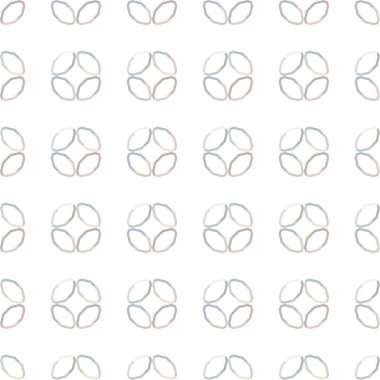 Geometrik süslemeli vektör deseni. Kusursuz tasarım dokusu 