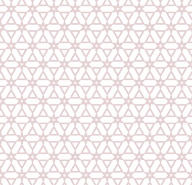 Geometrik yinelenen süs vektör deseni. Pastel tonları olan kusursuz tasarım dokusu