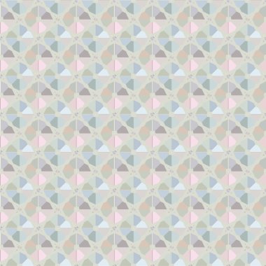 Geometrik süslemeli kusursuz desen. vektör illüstrasyonu