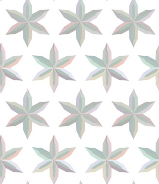 Geometrik süslemeli vektör deseni. Kusursuz tasarım dokusu