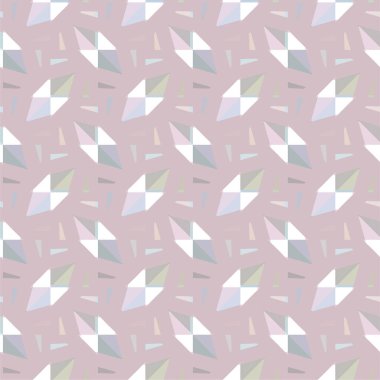 Geometrik süslemeli vektör deseni. Kusursuz tasarım dokusu 