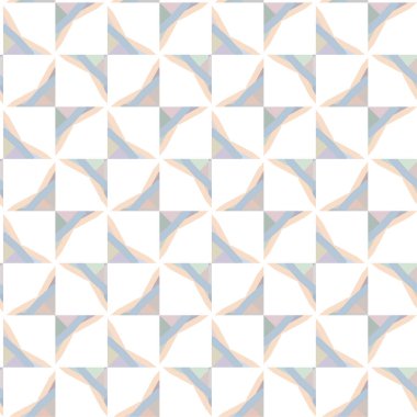 Geometrik süslemeli kusursuz desen. vektör illüstrasyonu