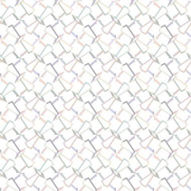 Soyut geometrik şekilli kusursuz desen