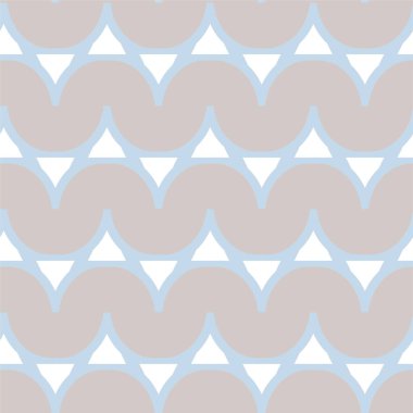 Soyut geometrik şekilli kusursuz desen