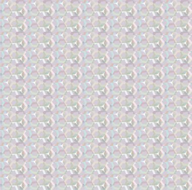 Geometrik süslemeli vektör deseni. Kusursuz tasarım dokusu