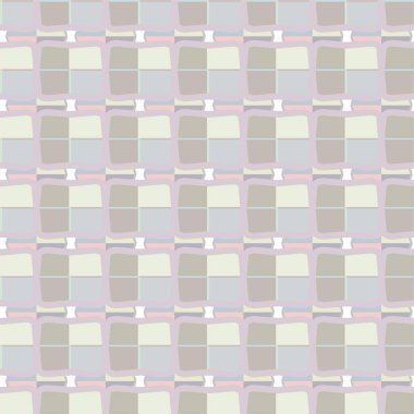 Soyut geometrik şekilli kusursuz desen