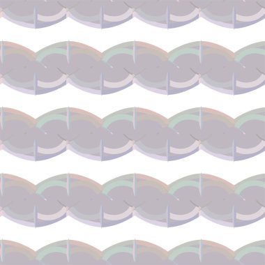 Geometrik süslemeli vektör deseni. Kusursuz tasarım dokusu