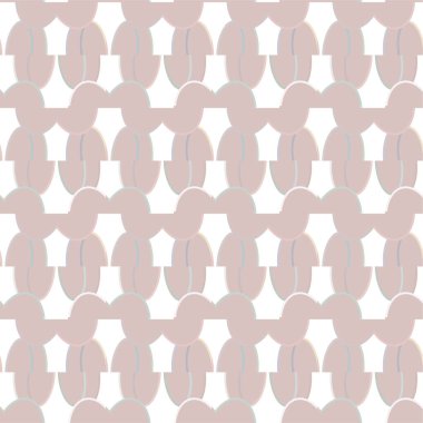 Geometrik süslemeli vektör deseni. Kusursuz tasarım dokusu 