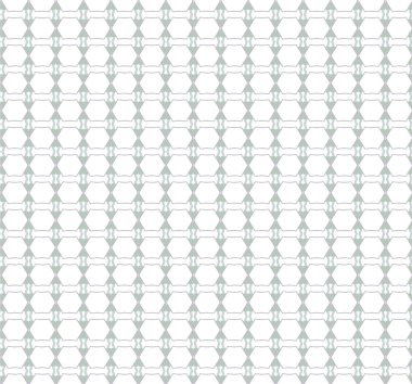 Geometrik süslemeli vektör deseni. Kusursuz tasarım dokusu