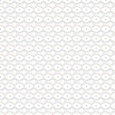 Geometrik süslemeli vektör deseni. Kusursuz tasarım dokusu 