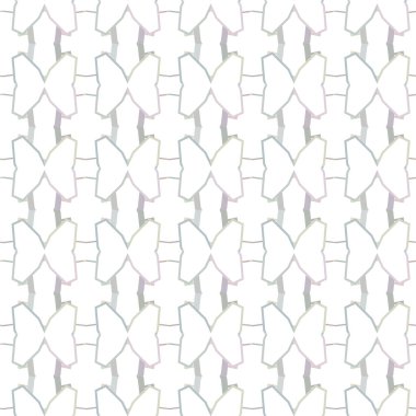 Geometrik süslemeli vektör deseni. Kusursuz tasarım dokusu 