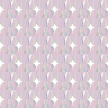 Geometrik süslemeli vektör deseni. Kusursuz tasarım dokusu