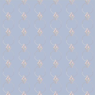 Geometrik süslemeli kusursuz desen. vektör illüstrasyonu