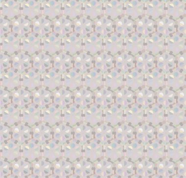 Geometrik süslemeli vektör deseni. Kusursuz tasarım dokusu 