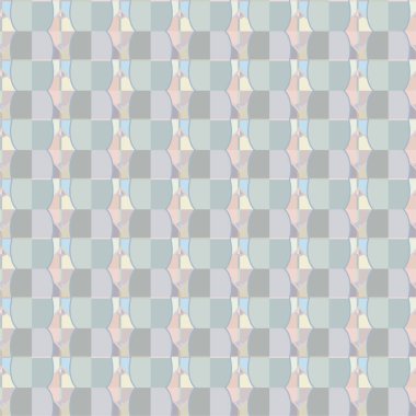 Geometrik süslemeli vektör deseni. Kusursuz tasarım dokusu