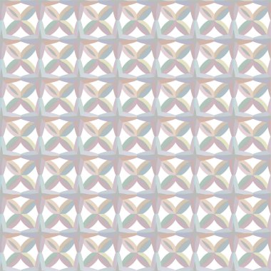 Geometrik süslemeli kusursuz desen. vektör illüstrasyonu