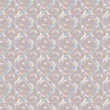 Geometrik süslemeli vektör deseni. Kusursuz tasarım dokusu.