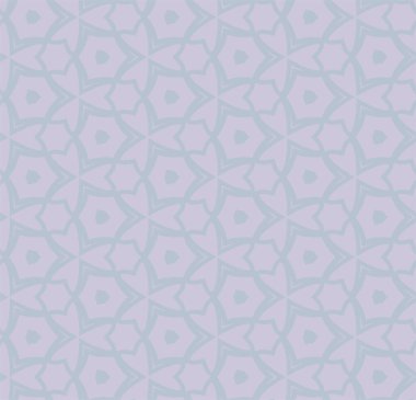 Geometrik yinelenen süs vektör deseni. Pastel tonları olan kusursuz tasarım dokusu