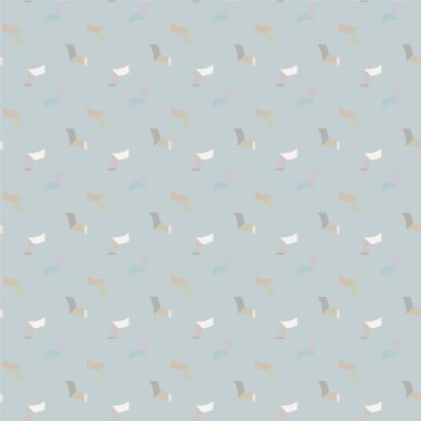 Geometrik süslemeli kusursuz desen. vektör illüstrasyonu