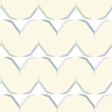 Geometrik süslemeli vektör deseni. Kusursuz tasarım dokusu.