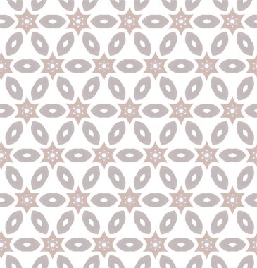 Geometrik süslemeli vektör deseni. Kusursuz tasarım dokusu 