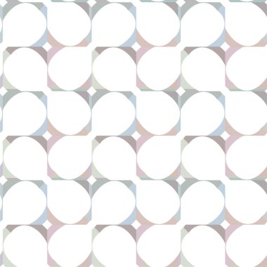 Geometrik süslemeli kusursuz desen. vektör illüstrasyonu
