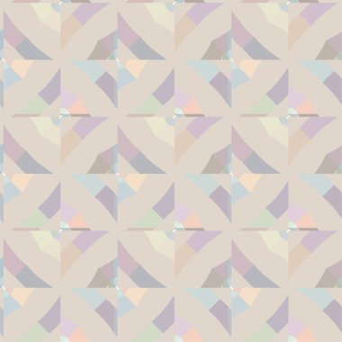 Geometrik süslemeli kusursuz desen. vektör illüstrasyonu