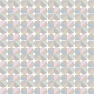 Geometrik süslemeli vektör deseni. Kusursuz tasarım dokusu.