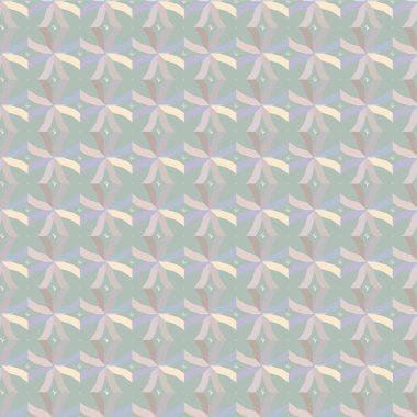 Geometrik süslemeli vektör deseni. Kusursuz tasarım dokusu.