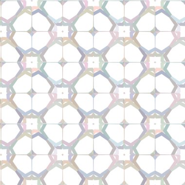 Geometrik süslemeli vektör deseni. Kusursuz tasarım dokusu.
