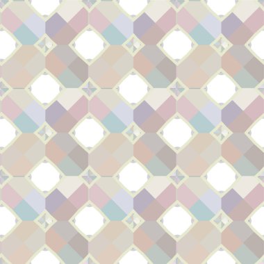Geometrik süslemeli vektör deseni. Kusursuz tasarım dokusu.