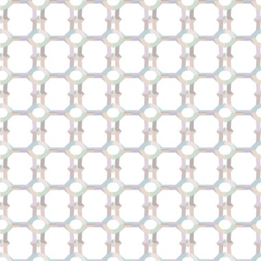 Geometrik süslemeli kusursuz desen. vektör illüstrasyonu