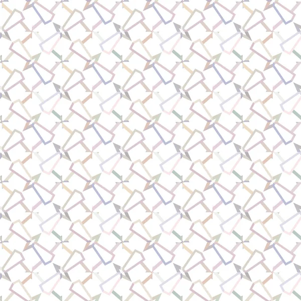 Geometrisches Ornamentales Vektormuster Nahtlose Design Textur — Stockvektor