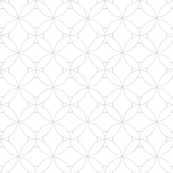 Geometrisches Ornamentales Vektormuster Nahtlose Design Textur — Stockvektor