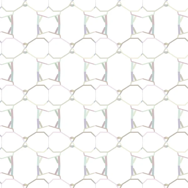 Geometrik Süslemeli Vektör Deseni Kusursuz Tasarım Dokusu — Stok Vektör