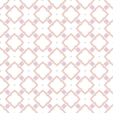 Geometrik süslemeli vektör deseni. Kusursuz tasarım dokusu.