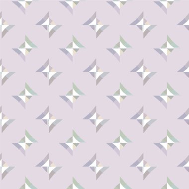 Soyut geometrik şekilli kusursuz desen