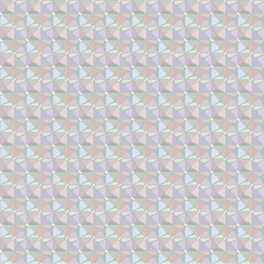 Geometrik süslemeli vektör deseni. Kusursuz tasarım dokusu